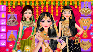 Indian Dress up Wedding Games Screenshot 0