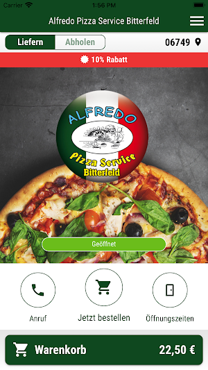 Alfredo Pizza Service Screenshot 0