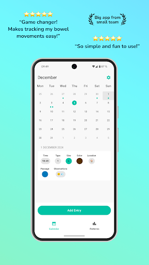 Poo Patrol: Toilet Log Tracker Screenshot 1