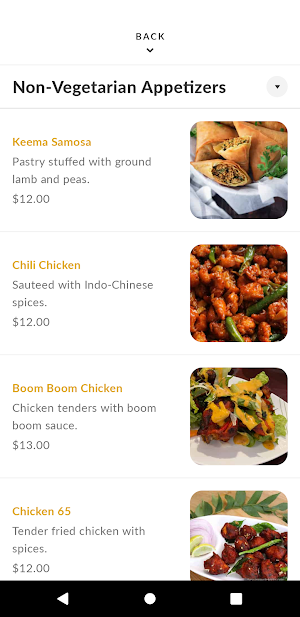 Moringa Curry House Screenshot 2