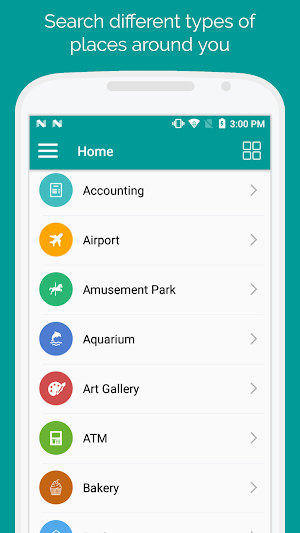 Place Finder - Search Places Around Me Screenshot 0