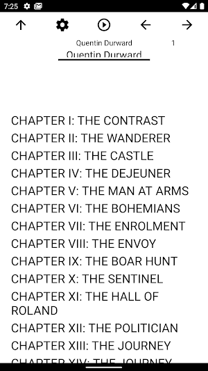 Book, Quentin Durward Screenshot 0