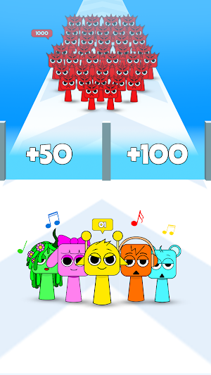 DJ Music Run: Cute & Scary Mix Screenshot 0