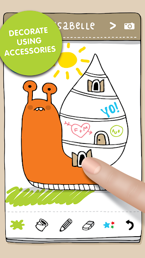 Damki Town – Animal Coloring Book App for Kids Screenshot 3