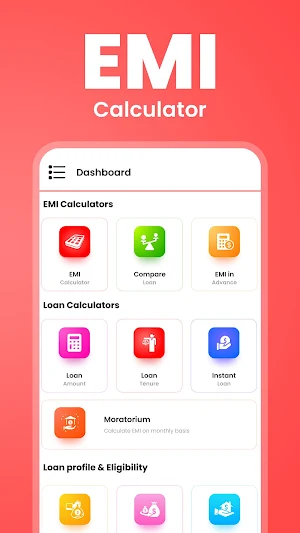 Loan Tool- EMI Loan Calculator Screenshot 1