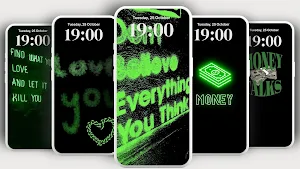 Green Aesthetic Wallpaper Screenshot 0