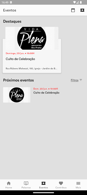 Batista Vida Plena - Rio Preto Screenshot 0
