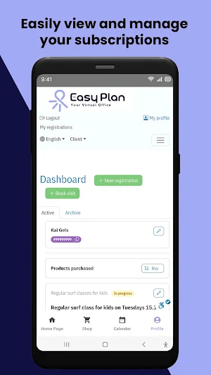 EasyPlan Screenshot 2