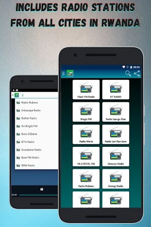 All Rwanda Radio Stations Live Screenshot 1