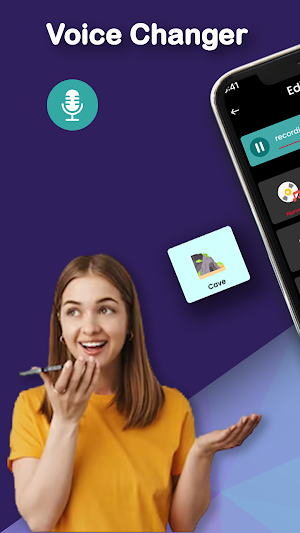Funny Voice Changer Live Voice Screenshot 0