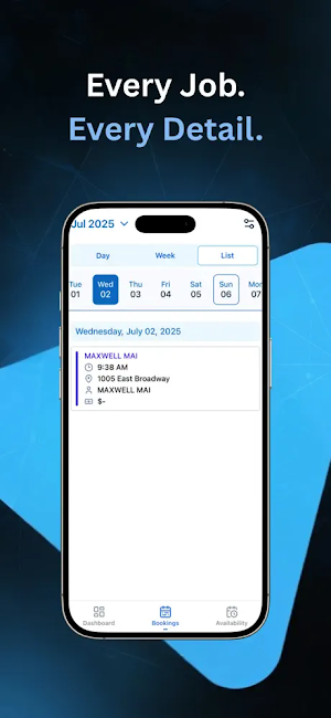 ScheduleDrop Provider Screenshot 2