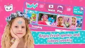Like Nastya World games&video Screenshot 2