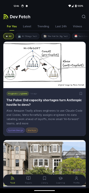 Dev Fetch Screenshot 1