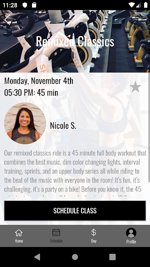 Shine Cycle Fit Co. Screenshot 2