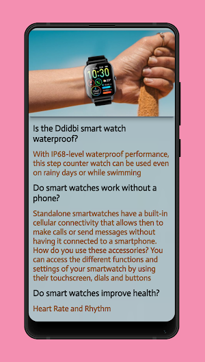 Ddidbi smart watch guide Screenshot 3
