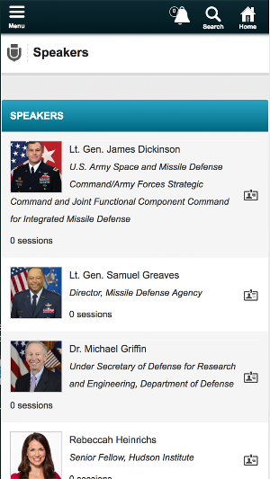 SMD Symposium App Screenshot 2
