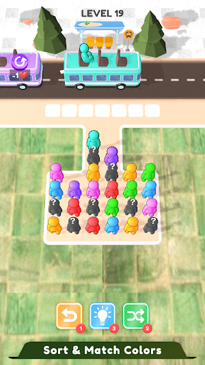 City Bus Jam - Bus Seat Games Screenshot 2
