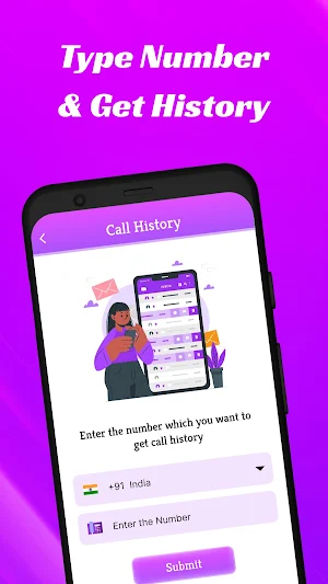 Call History of Any number Screenshot 2