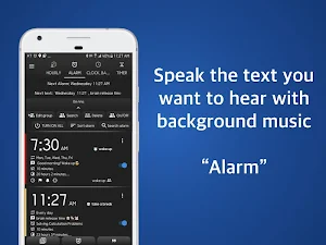 Speaking Alarm Clock - Hourly Timer Water Interval Screenshot 1