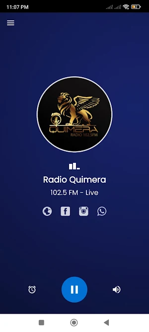 Radio Quimera 102.5 FM Screenshot 1