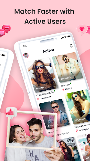 Amoria: Random Chat & Dating Screenshot 2