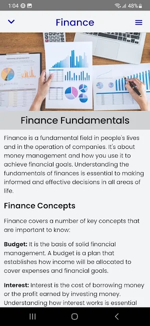 Finance Course Screenshot 1