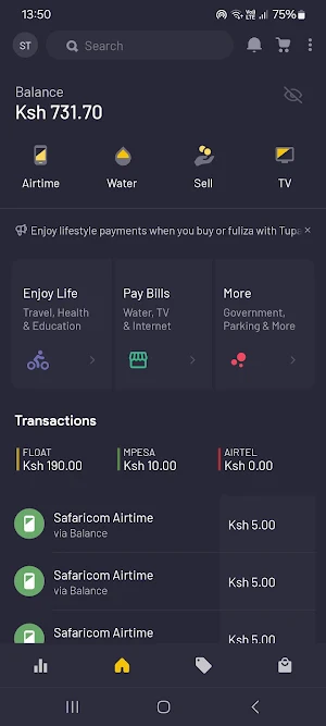 Tupay Business Screenshot 0