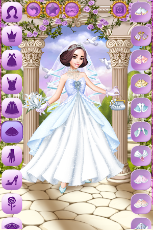 Cinderella Wedding Dress Up Screenshot 3