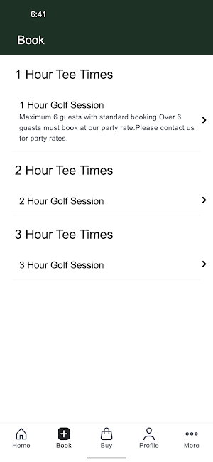 Swingeasy Golf Club Screenshot 1
