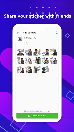 Vinayak Mali Stickers Screenshot 3