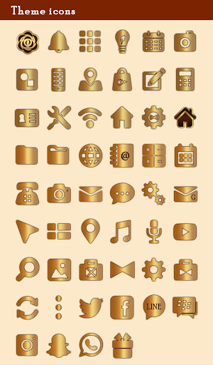 Gold Rose Theme Screenshot 3