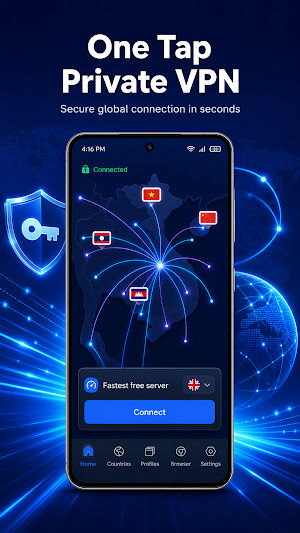 VPN Browser: Proxy & Privacy Screenshot 1