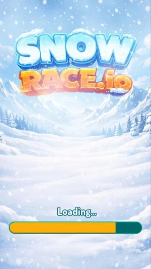 Snow Race 3D: Fun Ball Racing Screenshot 1
