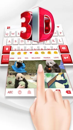 Moba Games 3D Mechanical Keyboard Theme Screenshot 3
