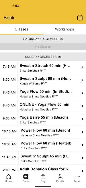 SoHo Yoga Screenshot 1