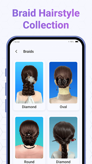 DIY Hairstyles step by step Screenshot 2