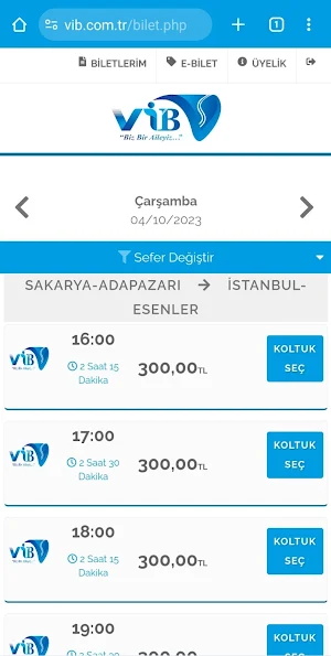 Vib Turizm Cebimde Screenshot 2