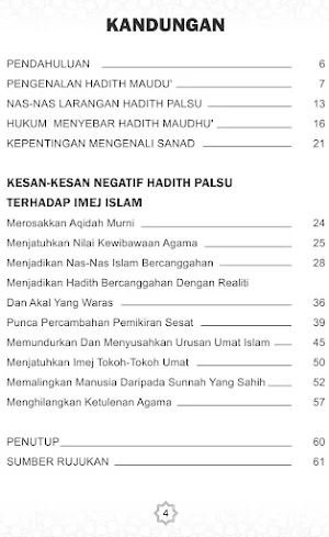 Hadith Palsu Kesan Imej Islam Screenshot 1