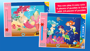 Mermaid Ashley Puzzles Screenshot 2