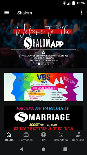 CCShalom App Screenshot 0