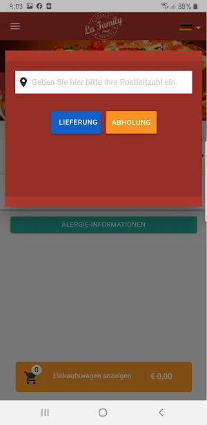 Pizzeria La Family Screenshot 2