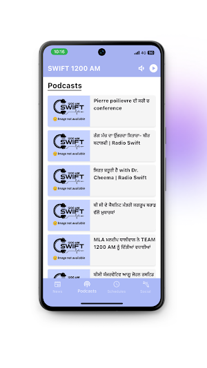 Radio Swift Screenshot 3