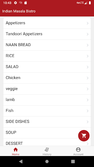 Indian Masala Bistro Screenshot 1