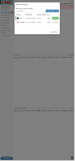 Vroom Delivery Store Portal Screenshot 2