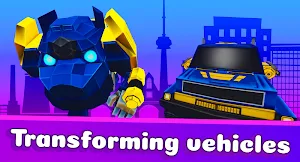 MegaBot - Flying Robot Car Transform Screenshot 2