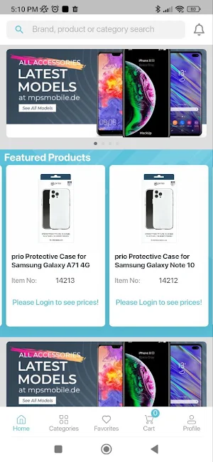mpsmobile B2B Screenshot 0
