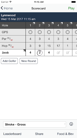 Lynnwood Golf Course Screenshot 2