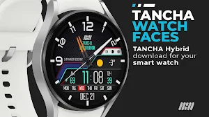 Tancha Hybrid Watch Face Screenshot 2