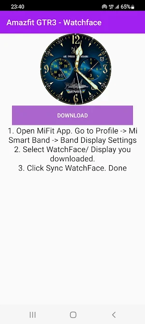 Amazfit GTR 3 - Watch Faces Screenshot 1