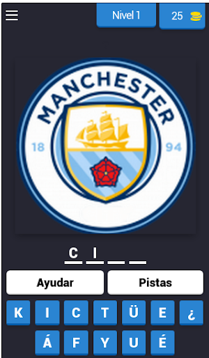 Guess Soccer Shields Quiz Screenshot 0